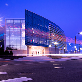 Ford Robotics triple insulated glass units facade