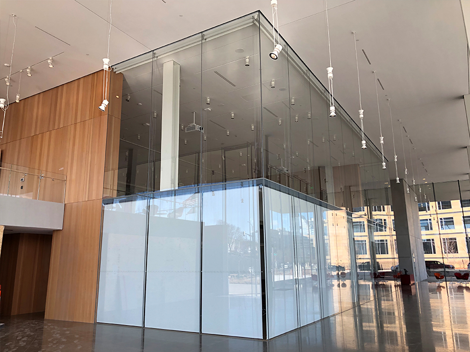 Krause Gateway Center glass interiors